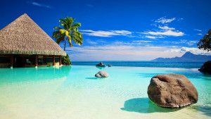 Beautiful Beach Resort - Ocean View of Infinity Pool